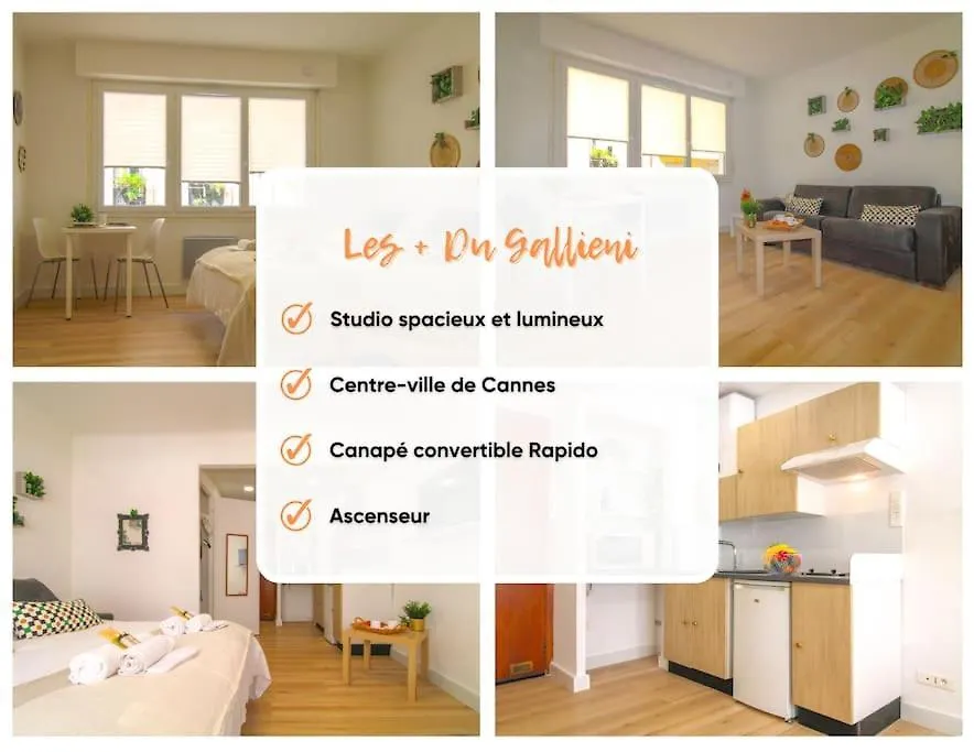 Le Gallieni By Apirent #Centre-Ville #Lumineux #Wifi Cannes Apartment